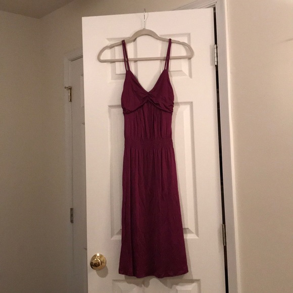 h and m silk dress